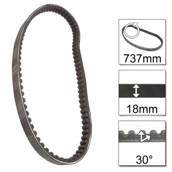 KYMCO-ZX 50-2000-2003-LEXTEK-DRIVE-BELT-FOR-SALE-AT-PITSTOP
